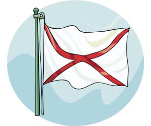 Alabama Flag | One of the 50 US State Flags