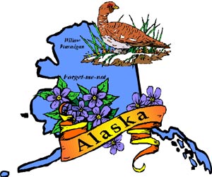 Image of the Alaska State Symbols