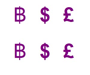 Currency Symbols Picture