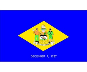 Delaware Flag | One of the 50 US State Flags