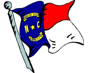 North Carolina Flag | One of the 50 US State Flags