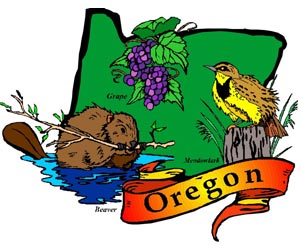 Image of the Oregon State Symbols