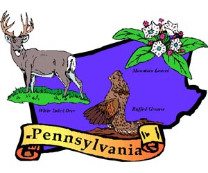 Image of the Pennsylvania State Symbols