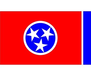 Tennesse Flag  | One of the 50 US State Flags