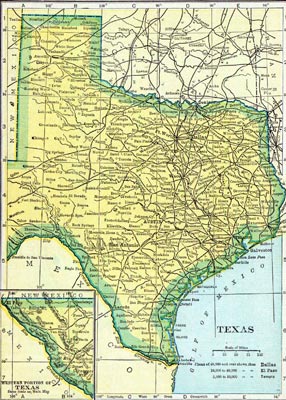 Texas Flags | Map