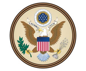 Image of the US Seal | An example of a Patriotic American Symbol