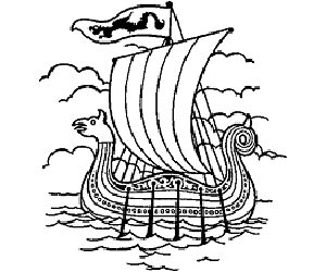 Picture of A Viking Ship