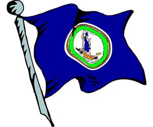 Virginia Flag  | One of the 50 US State Flags