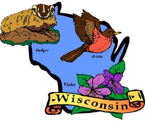 Image of the Wisconsin State Symbols